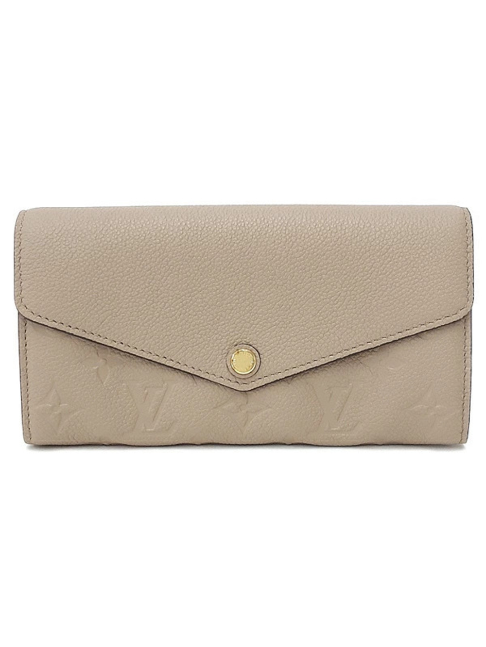 Louis Vuitton Monogram Empreinte Portefeuille Sarah Bi fold Long Wallet